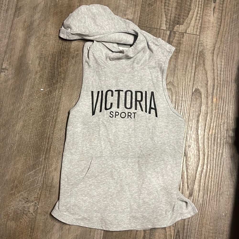 Victoria secret sport sleeveless hoodie